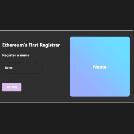 Linagee Name Registrar : Le plus ancien contrat Ethereum NFT redécouvert