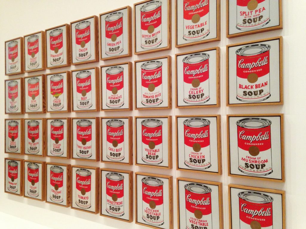 La soupe d'Andy Warhol Campbell, 1968