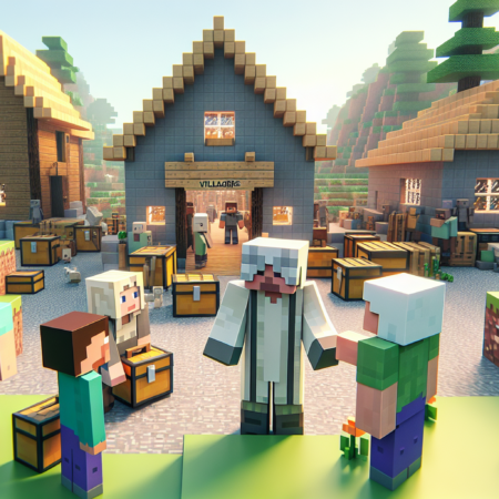 Comment échanger avec les villageois dans Minecraft ?