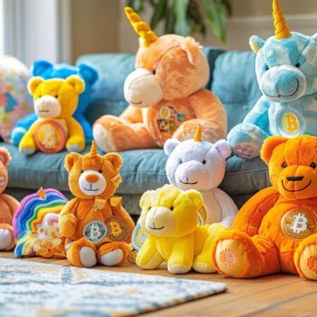 Les différentes peluches Bitcoin disponibles
