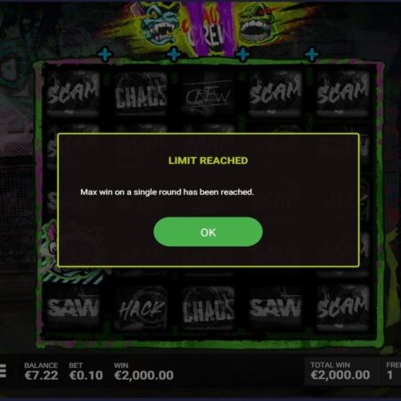 Critique de la slot « Chaos Crew 2 » sur Casinozer