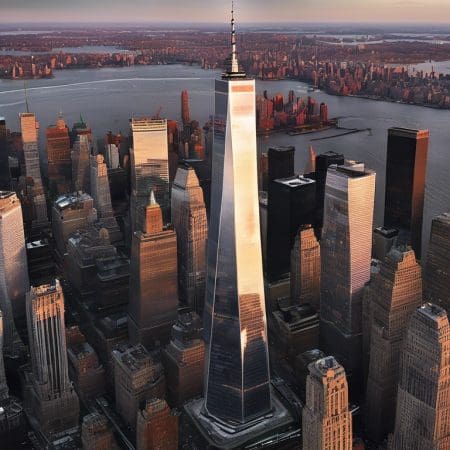 Quelle est la signification des photos du World Trade Center ?