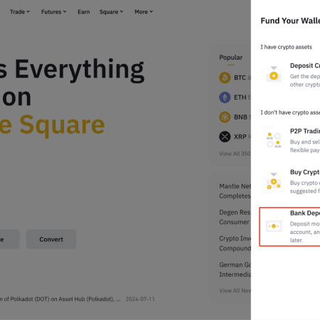 Comment effectuer un virement SEPA sur Binance ?