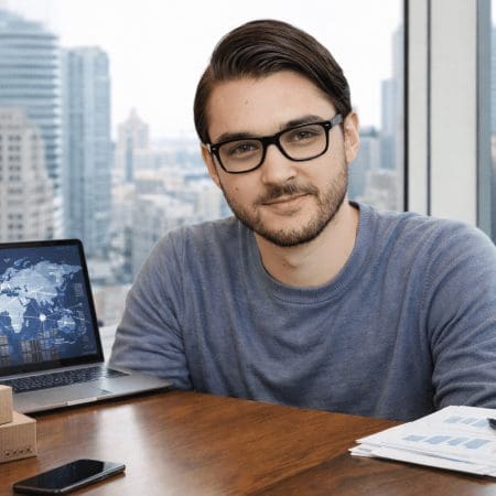 Le cofondateur de l&rsquo;IOTA, Dominik Schiener, présente sa vision pour mettre en ligne l&rsquo;économie commerciale mondiale de 35 000 milliards de dollars