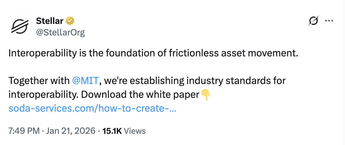 Interopérabilité stellaire du MIT